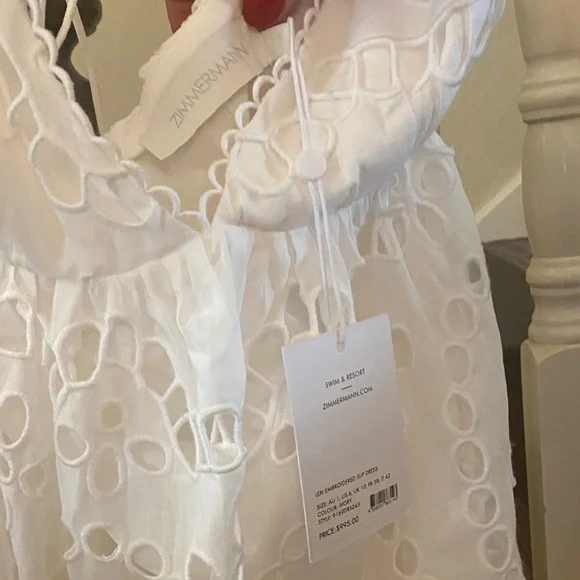 Zimmermann White Lace Maxi Dress - Picture 5 of 5